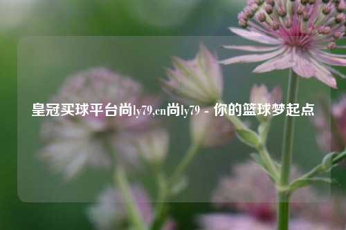 皇冠买球平台尚ly79,cn尚ly79 - 你的篮球梦起点