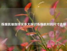 练腹肌瑜伽球买多大探讨练腹肌时的尺寸选择
