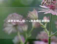 法甲买球app取c77 tv体育娱乐新体验