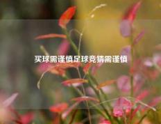 买球需谨慎足球竞猜需谨慎