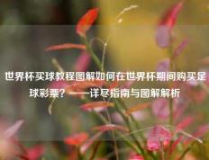 世界杯买球教程图解如何在世界杯期间购买足球彩票？——详尽指南与图解解析