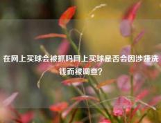 在网上买球会被抓吗网上买球是否会因涉嫌洗钱而被调查？