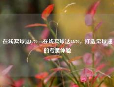在线买球达ly79,cn在线买球达LY79，打造足球迷的专属体验