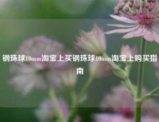 钢珠球10mm淘宝上买钢珠球10mm淘宝上购买指南