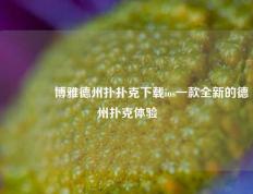 👈博雅德州扑扑克下载ios一款全新的德州扑克体验