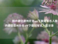 👉国内德信德州扑克app下载冠军名人国内德信德州扑克APP下载冠军名人启示录