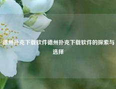 德州扑克下载软件德州扑克下载软件的探索与选择
