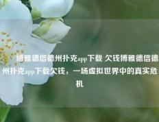 ✌️博雅德信德州扑克app下载 欠钱博雅德信德州扑克app下载欠钱，一场虚拟世界中的真实危机