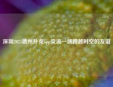 深圳2025德州扑克app交流一场跨越时空的友谊