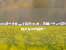 2025德州扑克app王浩翔2025年，德州扑克APP将如何改变游戏格局？