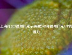 上海打2025德州扑克app揭秘2025年德州扑克APP的潜力