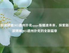 新浪博雅2025德州扑克apppc版瞄准未来，探索新浪博雅2025德州扑克的全新篇章