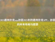 2025德州扑克app孙慈2025年的德州扑克APP，孙慈的未来布局与愿景