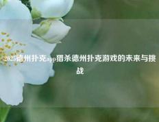 2025德州扑克app猎杀德州扑克游戏的未来与挑战
