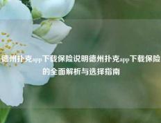 德州扑克app下载保险说明德州扑克app下载保险的全面解析与选择指南