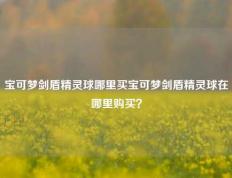 宝可梦剑盾精灵球哪里买宝可梦剑盾精灵球在哪里购买？