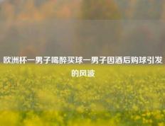欧洲杯一男子喝醉买球一男子因酒后购球引发的风波