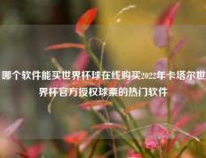 哪个软件能买世界杯球在线购买2022年卡塔尔世界杯官方授权球票的热门软件