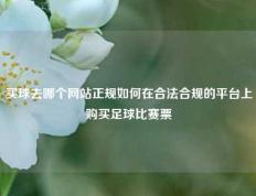买球去哪个网站正规如何在合法合规的平台上购买足球比赛票