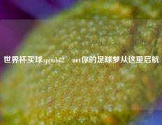 世界杯买球appab82婰net你的足球梦从这里启航