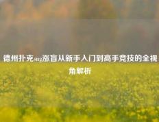 德州扑克sng涨盲从新手入门到高手竞技的全视角解析