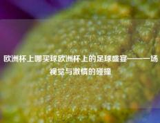 欧洲杯上哪买球欧洲杯上的足球盛宴——一场视觉与激情的碰撞