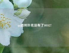qq德州扑克没有了103427