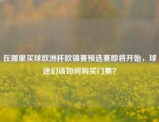 在哪里买球欧洲杯欧锦赛预选赛即将开始，球迷们该如何购买门票？