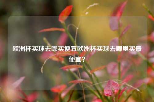 欧洲杯买球去哪买便宜欧洲杯买球去哪里买最便宜？