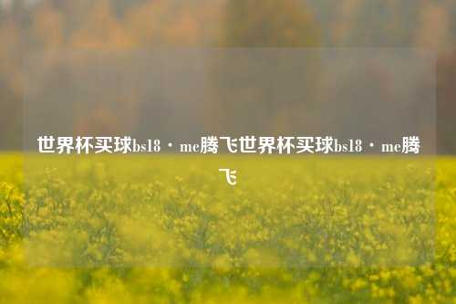 世界杯买球bs18·me腾飞世界杯买球bs18·me腾飞
