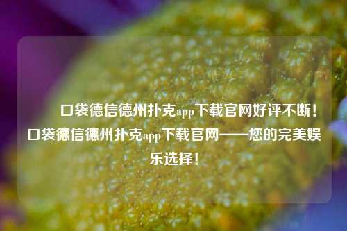 ✌️口袋德信德州扑克app下载官网好评不断！口袋德信德州扑克app下载官网——您的完美娱乐选择！